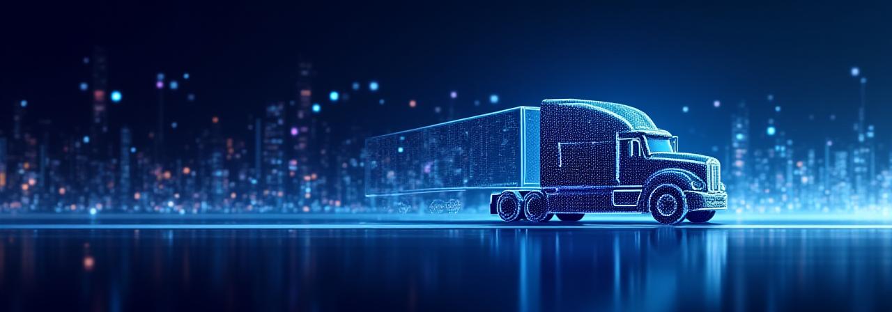 Data security and logistics surveillance concept